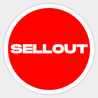 Sellout Circle (Red) Sticker